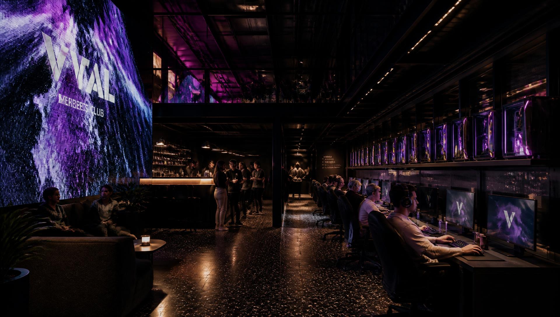 Mercury Group flagship gaming venue interior